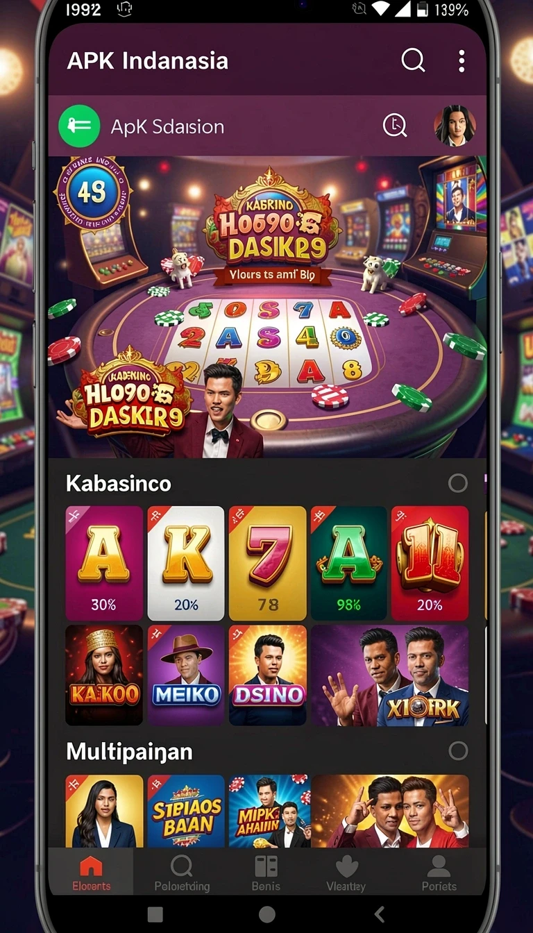 Beragam pilihan permainan menarik dalam aplikasi Aplikasi dubaitoto Resmi dan Terpercaya di Android.