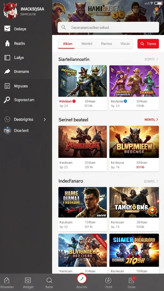 Beragam pilihan permainan menarik dalam aplikasi Aplikasi mixue88 Paling Baru untuk Android.