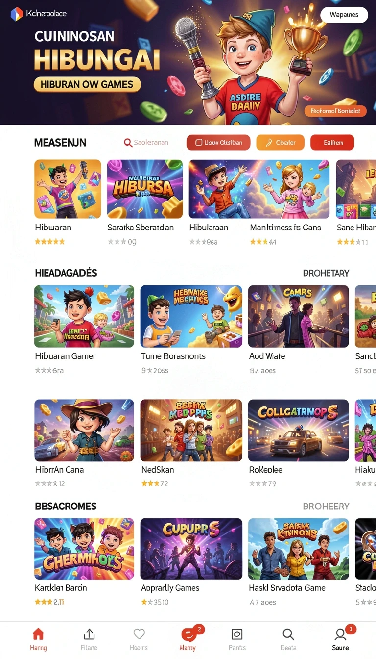 Beragam pilihan permainan menarik dalam aplikasi Cara Download dan Instal kkslot777 di Android.