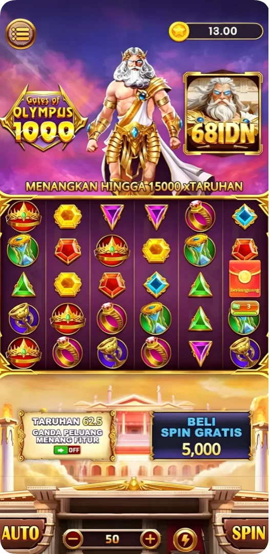 Beragam pilihan permainan menarik dalam aplikasi Aplikasi dewaslot88 Ringan untuk Android.