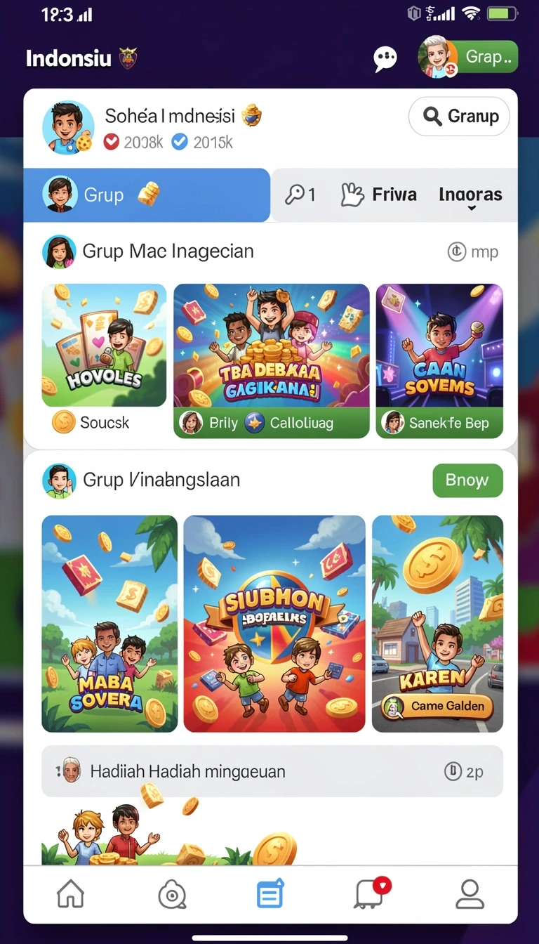 Beragam pilihan permainan menarik dalam aplikasi Info Lengkap Aplikasi nv77 Versi Terbaru.